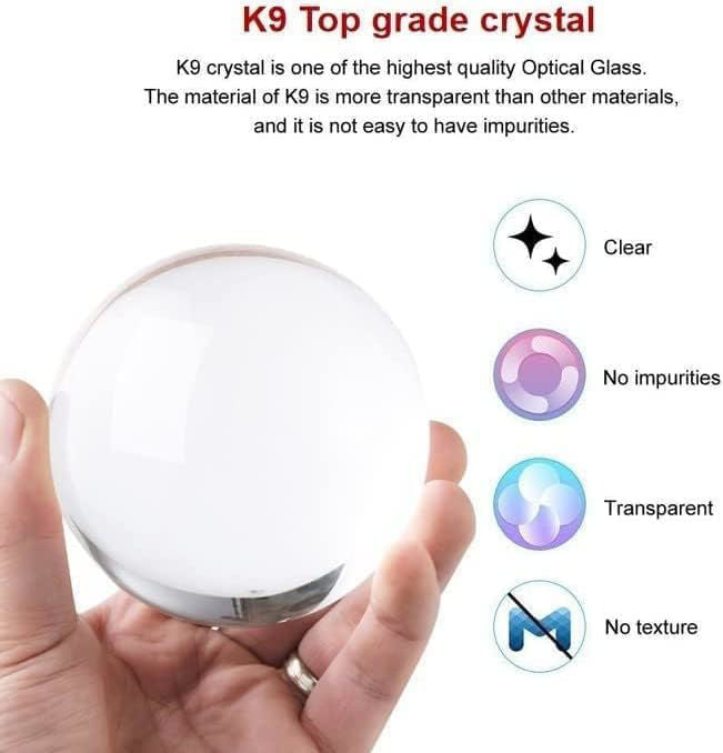 3D Crystal Planet Night Lamp with Astronaut & Wooden Base